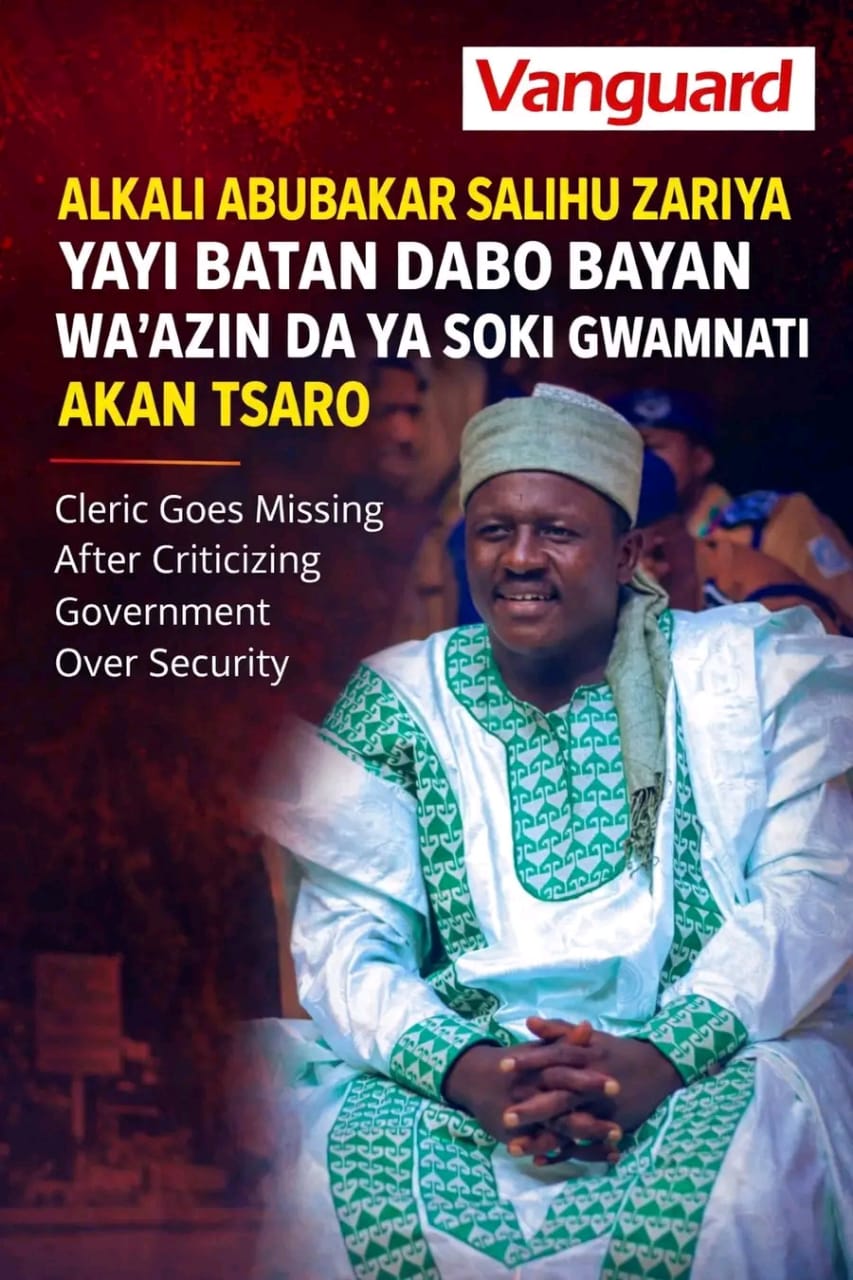 Harshe .Alkali Abubakar Salihu Zariya Ya Yi Batan Dabo Bayan Sakin wasu kalama