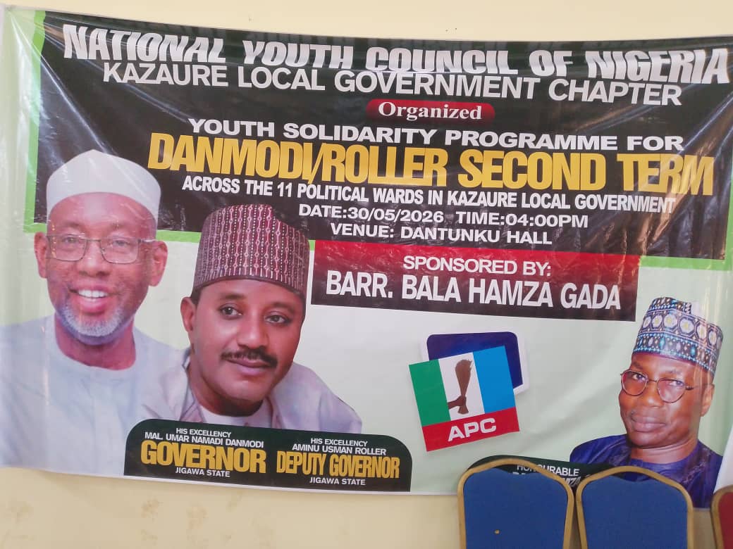Kazaure Youth Groups Endorses Governor Namadi For Second Term Title Falle Biyu ce