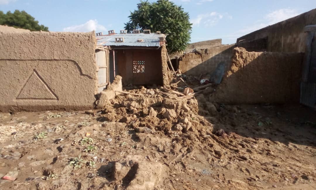 Two Dead, Others Hospitalised as Buildings Collapse in Jigawa Community  By Umar Akilu Majeri Dutse